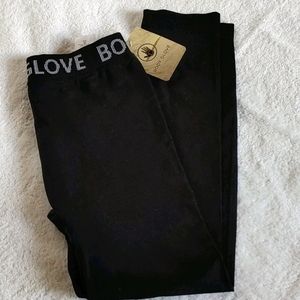 NWT. Body Glove Girls Black Jogger Pants